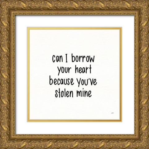 Pickup Lines II Gold Ornate Wood Framed Art Print with Double Matting by York, Leah