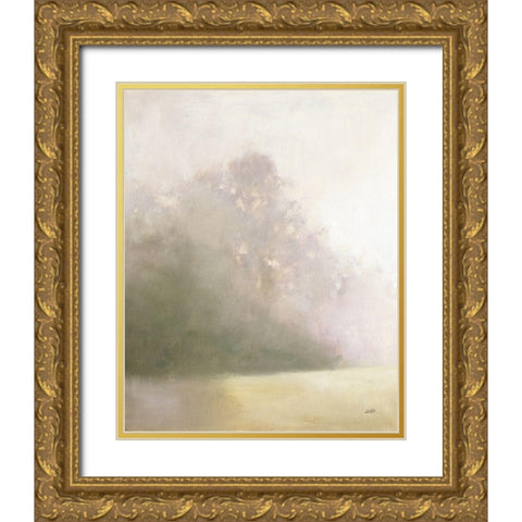 Near Oaks II Gold Ornate Wood Framed Art Print with Double Matting by Purinton, Julia
