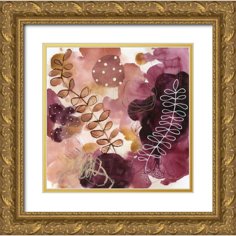 Joyous Nature Gold Ornate Wood Framed Art Print with Double Matting by Horn, Laura