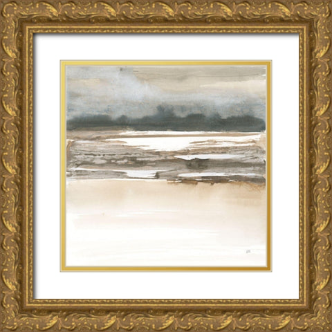 Arctic Thaw II Gold Ornate Wood Framed Art Print with Double Matting by Paschke, Chris