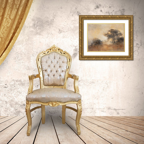 First Light II Gold Ornate Wood Framed Art Print with Double Matting by Purinton, Julia