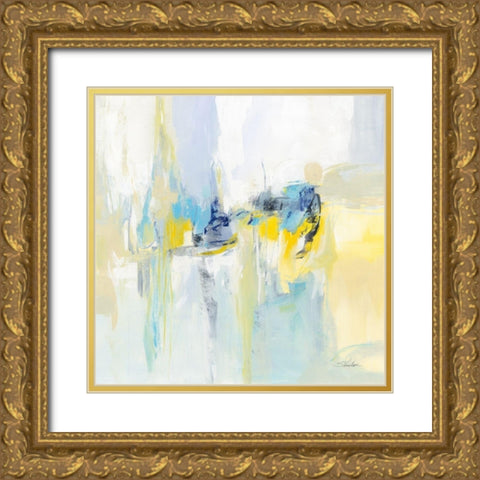 Wheat Field Gold Ornate Wood Framed Art Print with Double Matting by Vassileva, Silvia