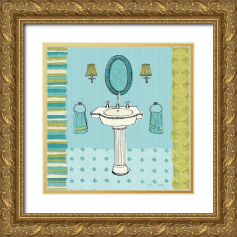 Good Clean Fun II Gold Ornate Wood Framed Art Print with Double Matting by Petty, Lisa