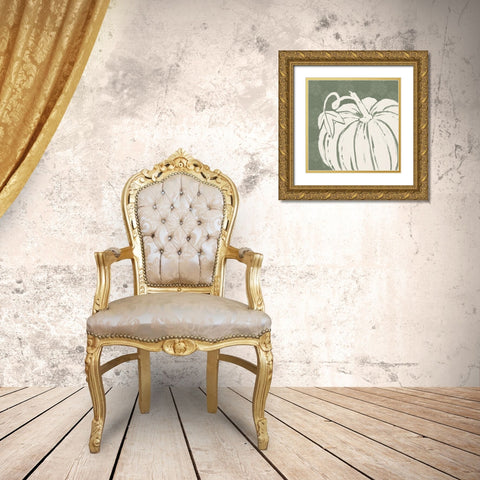 Autumn Tones VII Gold Ornate Wood Framed Art Print with Double Matting by Tavoletti, Anne