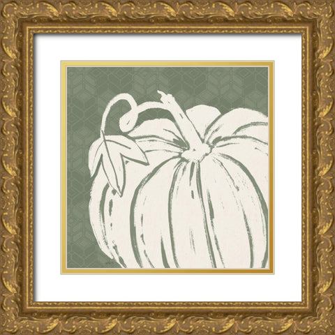 Autumn Tones VII Gold Ornate Wood Framed Art Print with Double Matting by Tavoletti, Anne