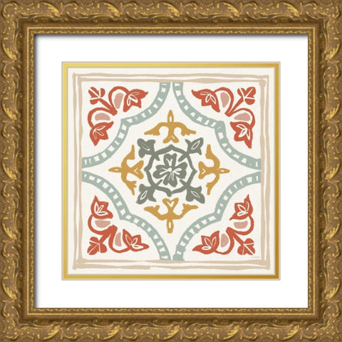 Autumn Tones XII Gold Ornate Wood Framed Art Print with Double Matting by Tavoletti, Anne