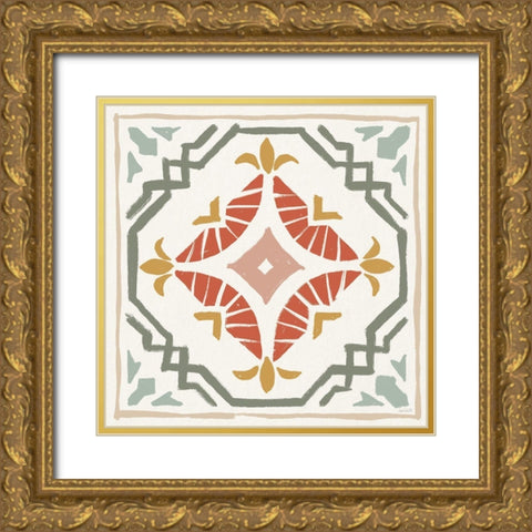 Autumn Tones XIII Gold Ornate Wood Framed Art Print with Double Matting by Tavoletti, Anne
