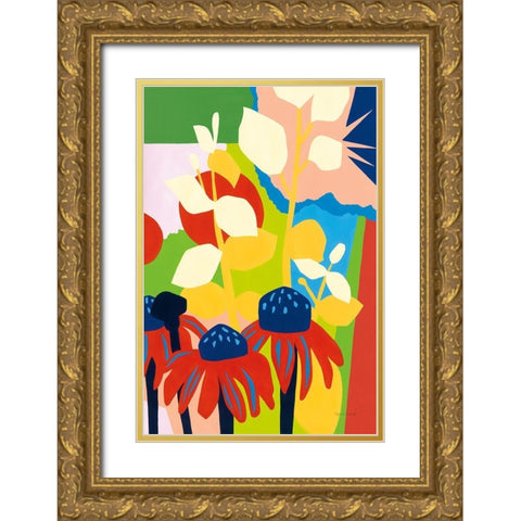 Its Not a Dream Bold Gold Ornate Wood Framed Art Print with Double Matting by Gallagher, Megan