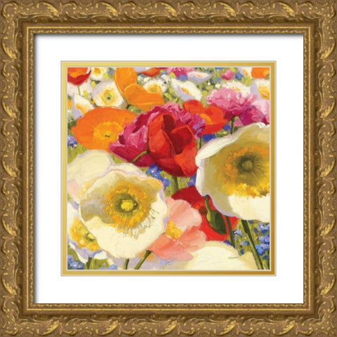 Sunny Abundance II Gold Ornate Wood Framed Art Print with Double Matting by Novak, Shirley