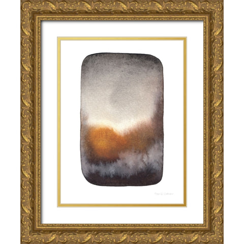 Moody Day II Gold Ornate Wood Framed Art Print with Double Matting by Gallagher, Megan