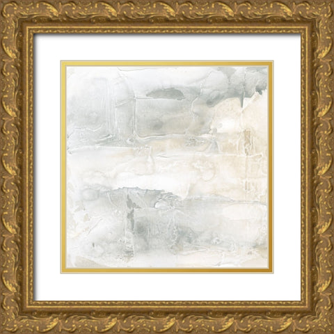 Toned Texture III Gold Ornate Wood Framed Art Print with Double Matting by Paschke, Chris