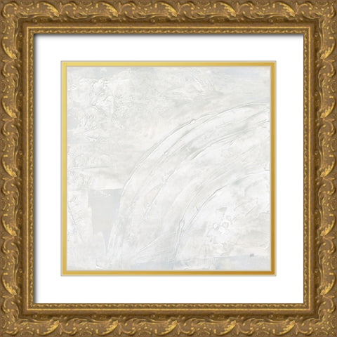 Toned Texture VII Gold Ornate Wood Framed Art Print with Double Matting by Paschke, Chris
