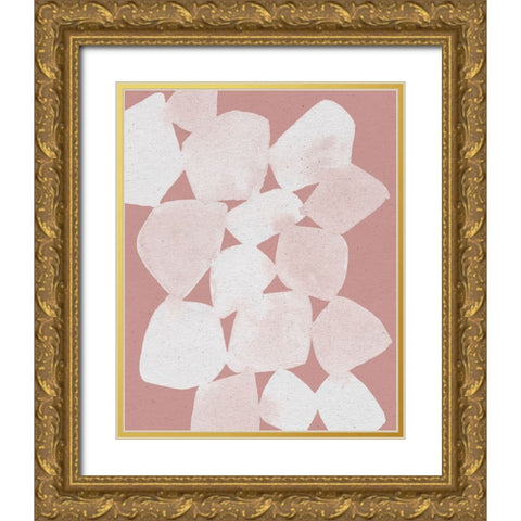 Boho Beautiful II Neutral Gold Ornate Wood Framed Art Print with Double Matting by Hershey, Moira