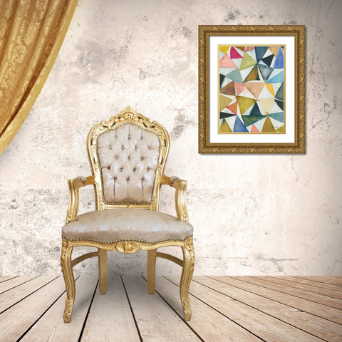 Tilt Shift I Gold Ornate Wood Framed Art Print with Double Matting by Warrick, Cheryl