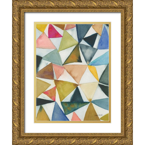 Tilt Shift I Gold Ornate Wood Framed Art Print with Double Matting by Warrick, Cheryl