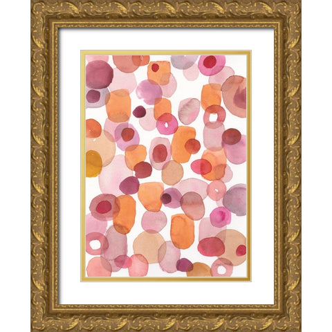 Toggle II Gold Ornate Wood Framed Art Print with Double Matting by Warrick, Cheryl