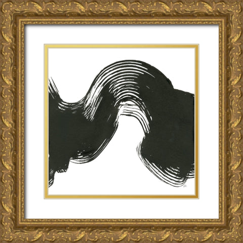 Unparalleled IV Gold Ornate Wood Framed Art Print with Double Matting by Paschke, Chris