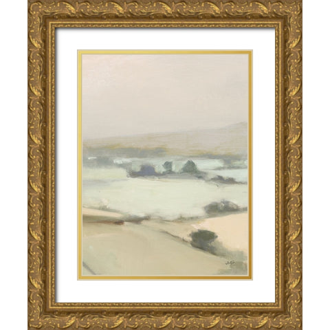 Dream Valley I Light Crop II Gold Ornate Wood Framed Art Print with Double Matting by Purinton, Julia