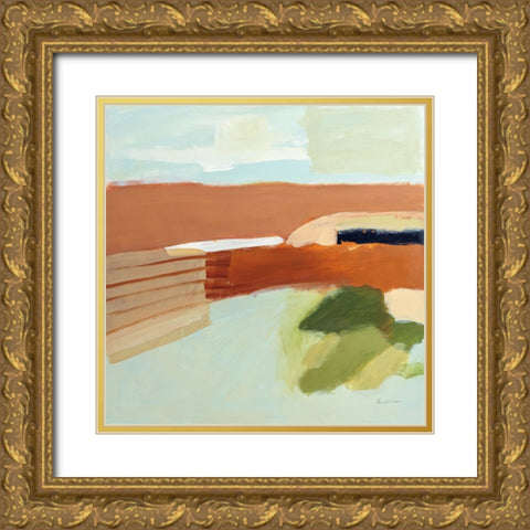 Secrets in the Desert Gold Ornate Wood Framed Art Print with Double Matting by Munger, Pamela
