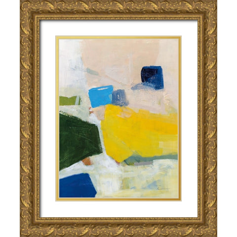 All is Not Lost Gold Ornate Wood Framed Art Print with Double Matting by Munger, Pamela