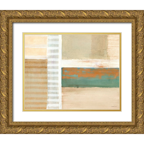 A Sort of View Gold Ornate Wood Framed Art Print with Double Matting by Nai, Danhui