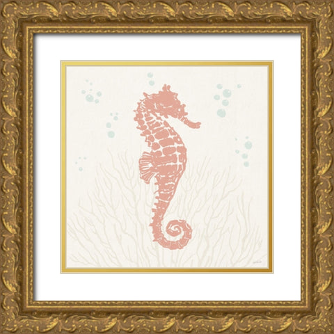 Seaside Style II Gold Ornate Wood Framed Art Print with Double Matting by Tavoletti, Anne