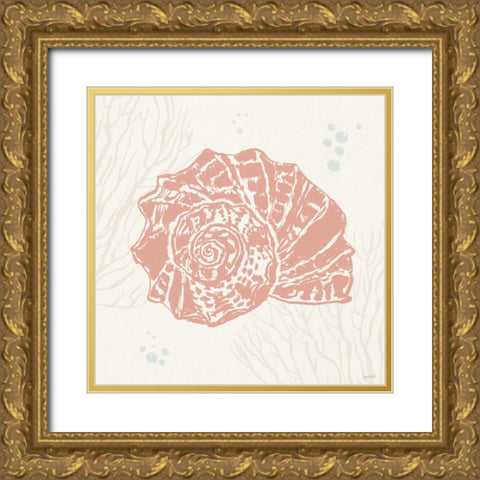 Seaside Style IX Gold Ornate Wood Framed Art Print with Double Matting by Tavoletti, Anne