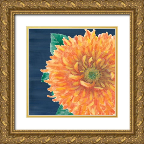Floral Drama XI Gold Ornate Wood Framed Art Print with Double Matting by Grove, Beth