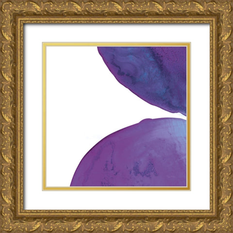 Bright Pools III Gold Ornate Wood Framed Art Print with Double Matting by Rhue, Piper