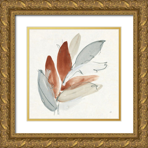 From the Forest I Rust Gold Ornate Wood Framed Art Print with Double Matting by Paschke, Chris