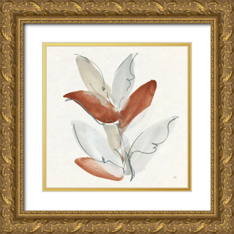 From the Forest II Rust Gold Ornate Wood Framed Art Print with Double Matting by Paschke, Chris