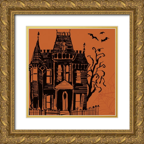 Haunted IV Gold Ornate Wood Framed Art Print with Double Matting by Tavoletti, Anne