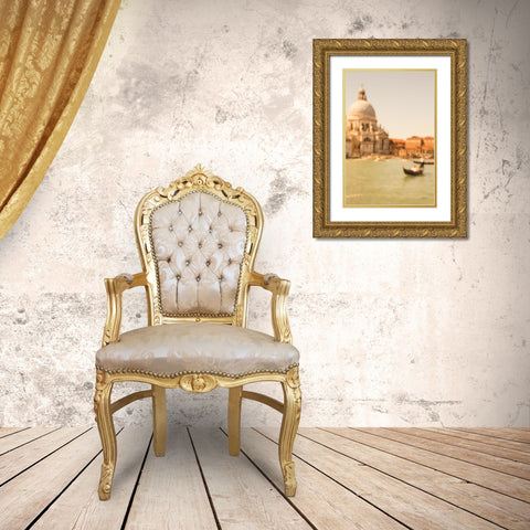 Essence of Venice I Gold Ornate Wood Framed Art Print with Double Matting by Aledanda