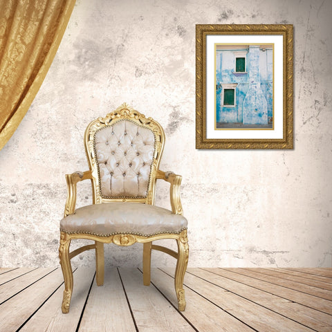 Venice Architecture II Gold Ornate Wood Framed Art Print with Double Matting by Aledanda