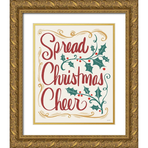 Seasonal Shades III Gold Ornate Wood Framed Art Print with Double Matting by Tavoletti, Anne