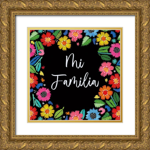 Mercado V Gold Ornate Wood Framed Art Print with Double Matting by Green, Nancy