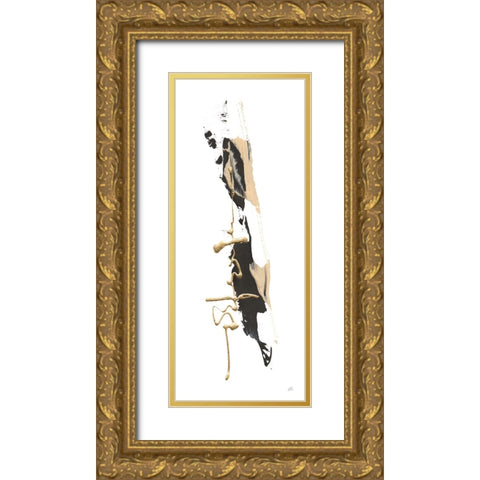 Instinct IV Gold Ornate Wood Framed Art Print with Double Matting by Paschke, Chris