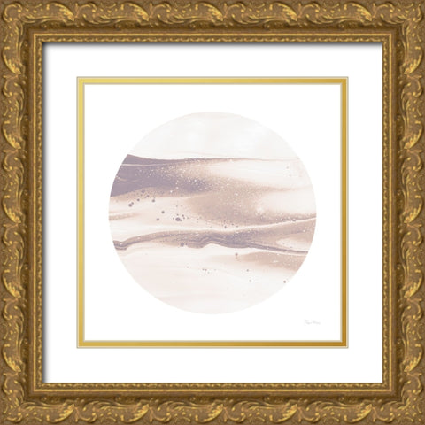 Dark Matter I Blush Gold Ornate Wood Framed Art Print with Double Matting by Rhue, Piper