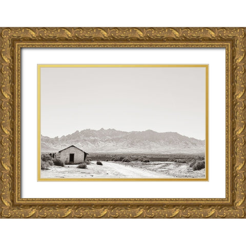 The Sun and All Gold Ornate Wood Framed Art Print with Double Matting by Larson, Nathan