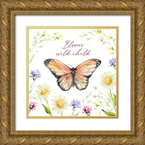 Wild for Wildflowers VI Gold Ornate Wood Framed Art Print with Double Matting by Pete, Katrina