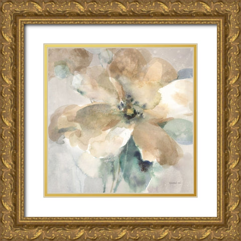 Sensation II Gold Ornate Wood Framed Art Print with Double Matting by Nai, Danhui