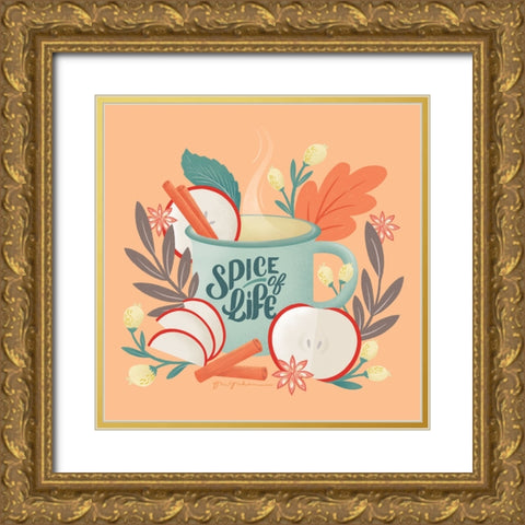 Sweater Weather III Gold Ornate Wood Framed Art Print with Double Matting by Graham, Gia