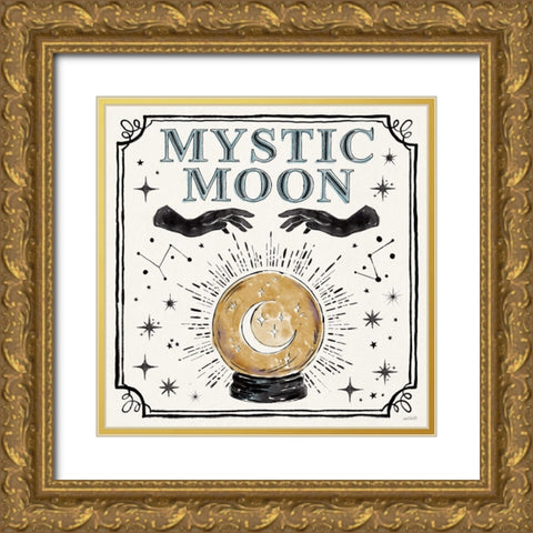 Mystic Moon IV Gold Ornate Wood Framed Art Print with Double Matting by Tavoletti, Anne