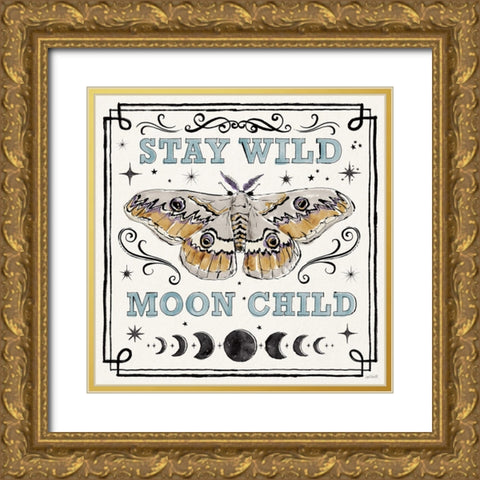 Mystic Moon V Gold Ornate Wood Framed Art Print with Double Matting by Tavoletti, Anne