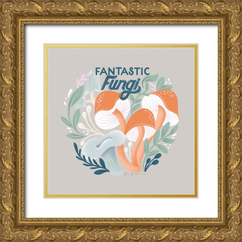 Fantastic Fungi III Gold Ornate Wood Framed Art Print with Double Matting by Graham, Gia