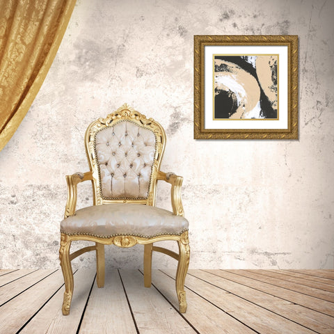 Crosby II Gold Ornate Wood Framed Art Print with Double Matting by Paschke, Chris