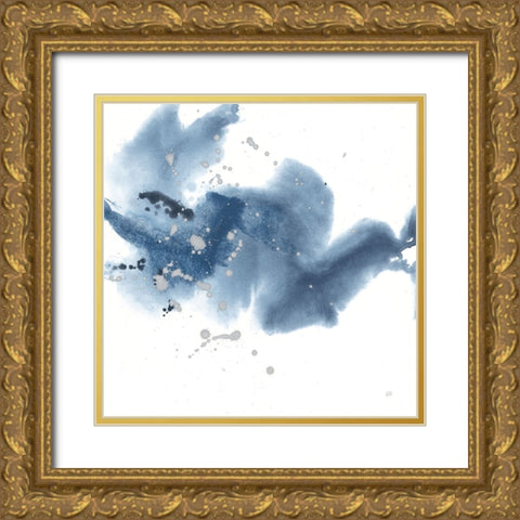 Connecting the Dots I Gold Ornate Wood Framed Art Print with Double Matting by Paschke, Chris