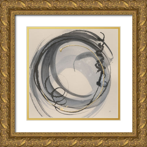 Blurred II Gold Ornate Wood Framed Art Print with Double Matting by Paschke, Chris