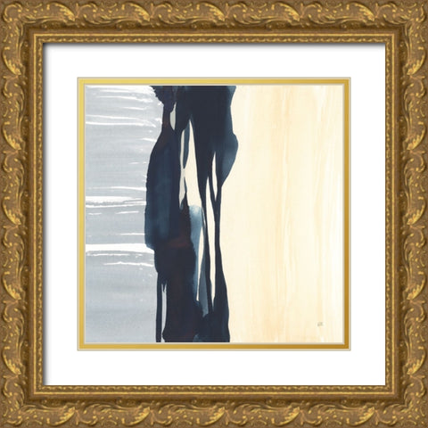 Musings II Gold Ornate Wood Framed Art Print with Double Matting by Paschke, Chris