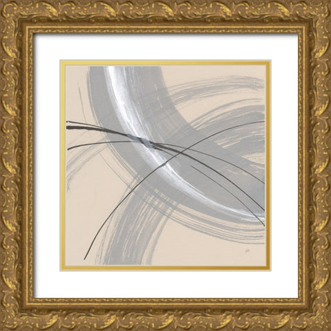 Intersection III Gold Ornate Wood Framed Art Print with Double Matting by Paschke, Chris